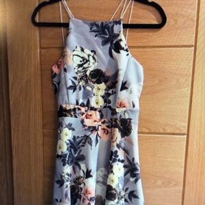Floral Halter Dress